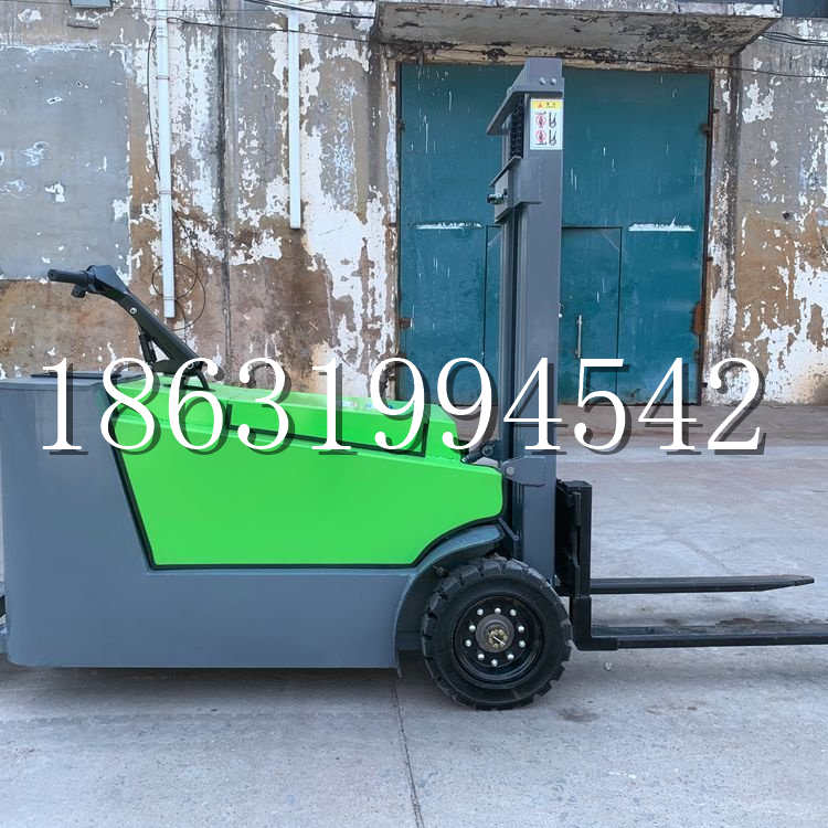 遂平县小型电动叉车1吨2吨步行站驾式电瓶堆高充电装卸车液压升降车铲车